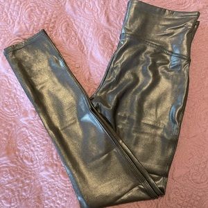 Spanx Faux Leather Leggings